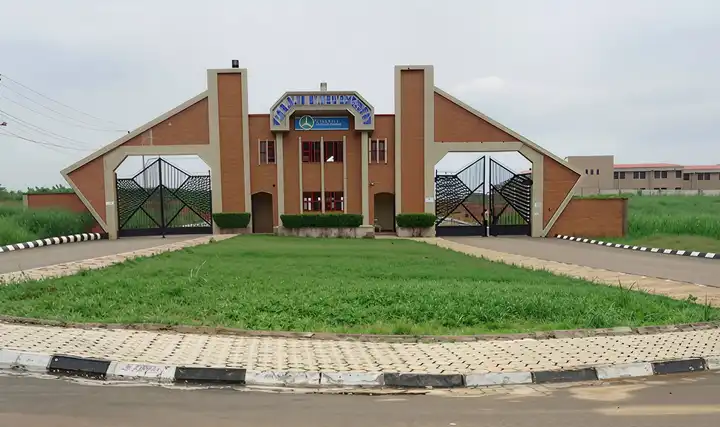 Caleb University main gate